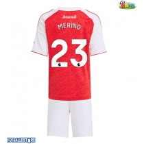 Arsenal Mikel Merino #23 Hjemmedraktsett Barn 2025-26 Kortermet (+ Korte bukser)